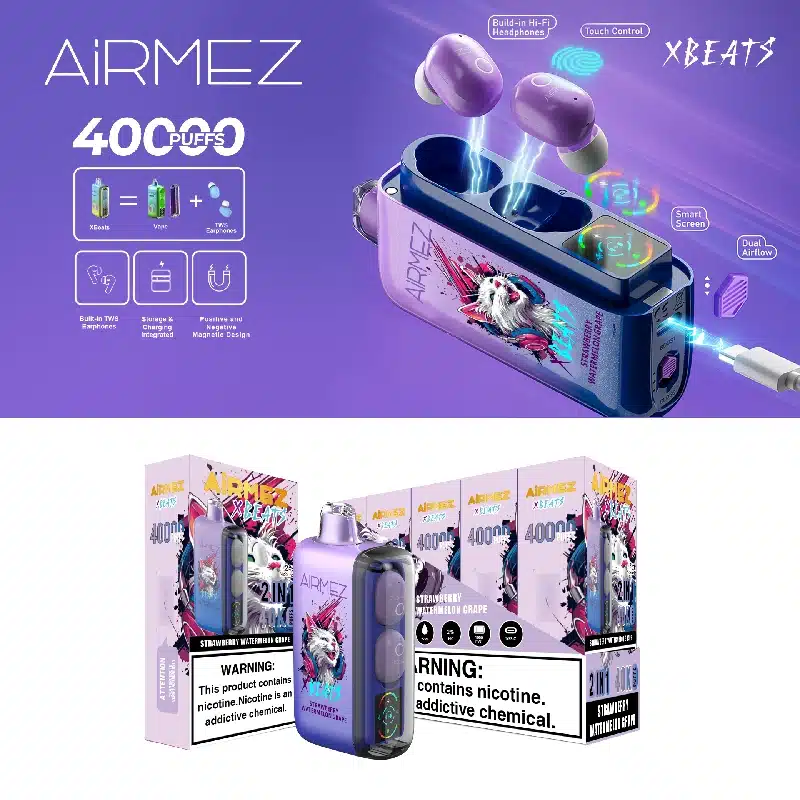 Airmez Xbeats avec écouteurs