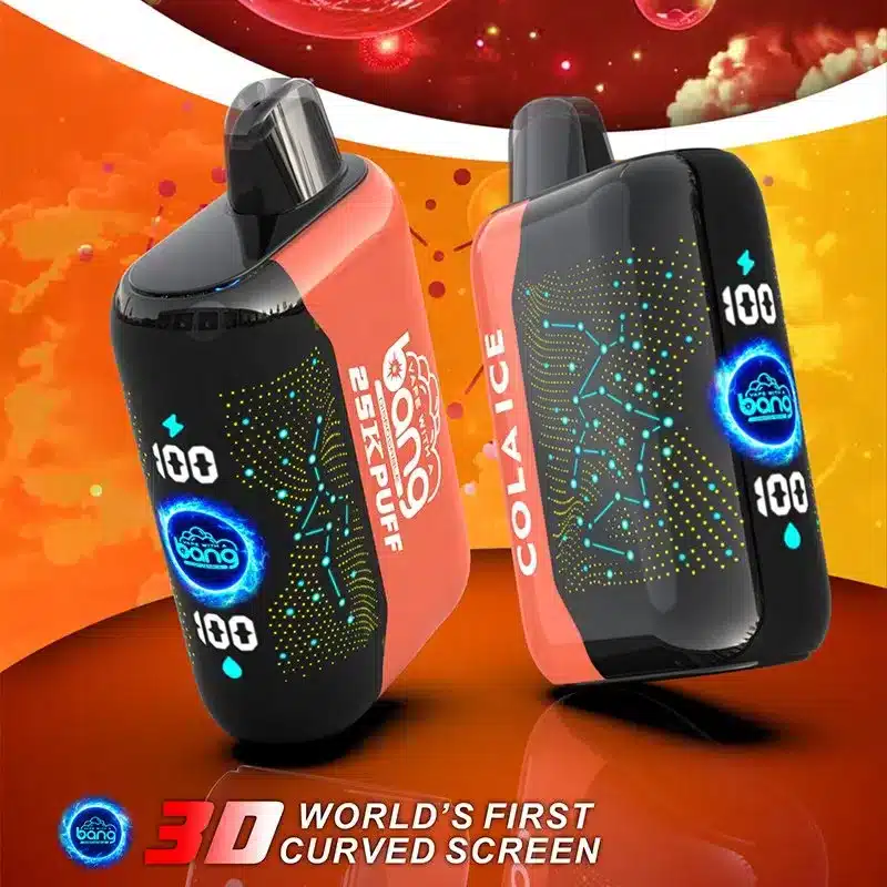 Écran 3D incurvé Bang Starry 25K en fonctionnement