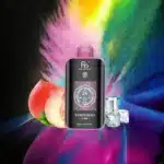 Fumot Tornado 25000 Puff: guida completa, recensioni, aromi e consigli. (Immagine: randm fumot tornado juicy peach ice vapebeast photoroom x)