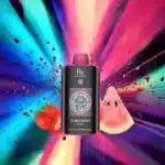 Fumot Tornado 25000 Puff: guida completa, recensioni, aromi e consigli. (Immagine: randm fumot tornado strawberry watermelon vapebeast photoroom x)