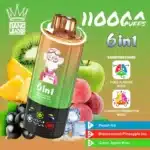 6 in 1 GustiBang Leader 110K Puffs 110000 6 in 1 : Il test completo e l'opinione definitiva 2024imgi bang leader k puffs