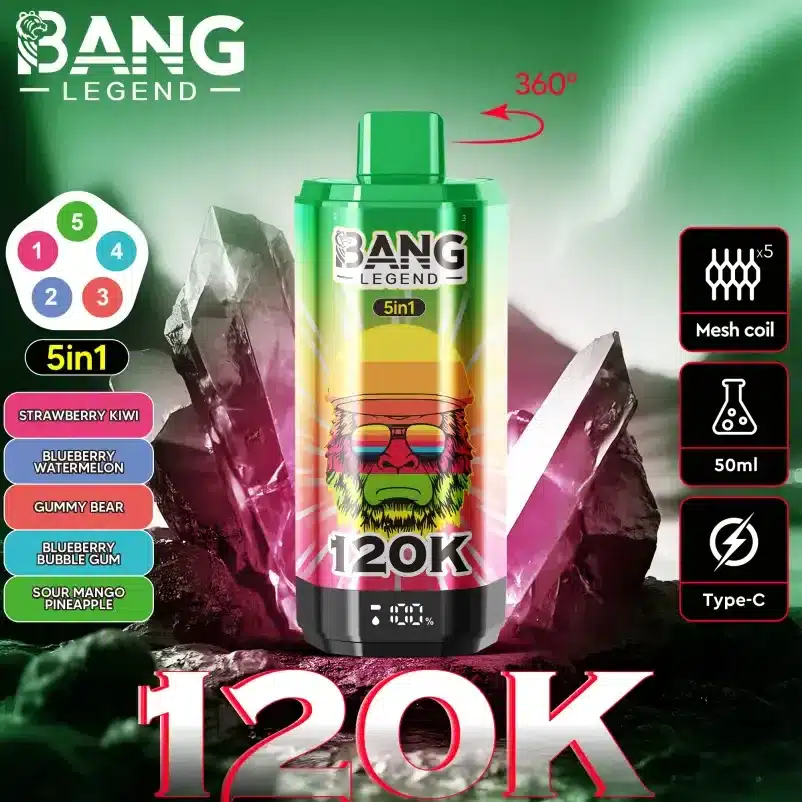 Bang Legend 120K - Détails techniques