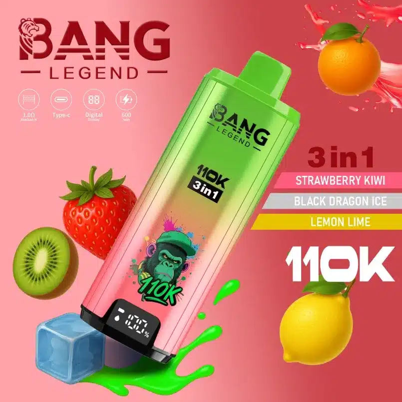 Bang Legend 110K Variété Saveurs
