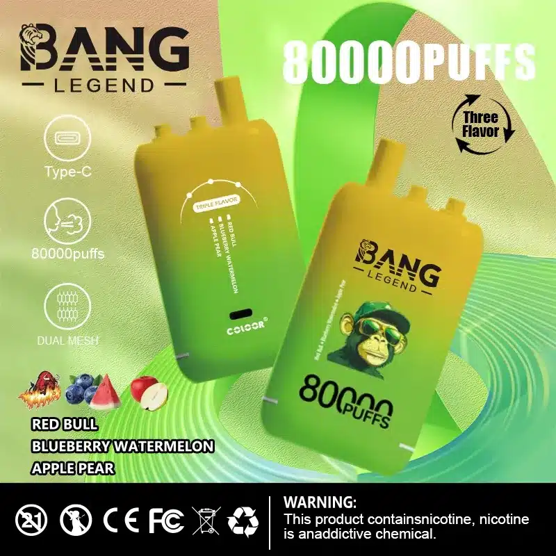 Bang Legend 80K Saveurs Mixtes