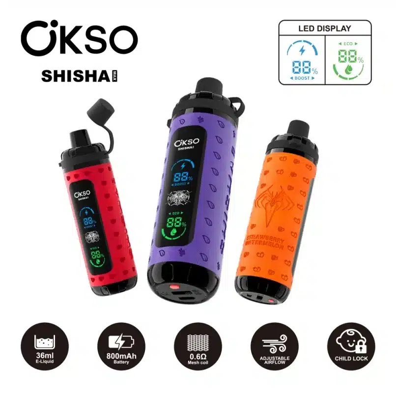 Saveurs OKSO Shisha 40000
