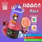 6 in 1 GustiBang Leader 110K Puffs 110000 6 in 1 : Il test completo e l'opinione definitiva 2024imgi bang leader k puffs