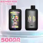 Doble saborBang King 50000 Puffs 50K Twin : La Guía Definitiva 2025 | PUFF9Kimgi bang king twin puffs