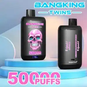 Double flavorBang King 50000 Puffs 50K Twin : The Ultimate Guide 2025 | PUFF9Kimgi bang king twin puffs