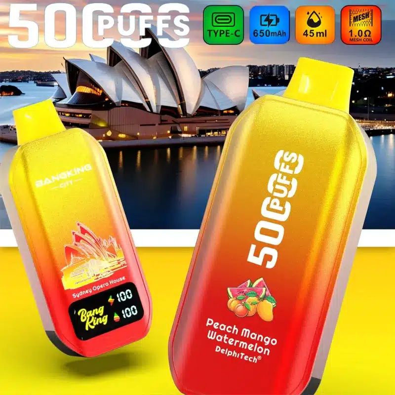 Bang King 50000 Puffs - Spécifications