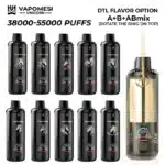 Europees MagazijnVapomesi Unicorn 55000 Puffs: De Complete Test van Ultieme Wegwerp Vapeimgi vapomesi unicorn puffs .jpg