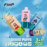 Tres saboresFIHP 60000 Puffs Triple Flavors: La Guía Completa 2025 - Prueba y Revisiónimgi fihp puffs