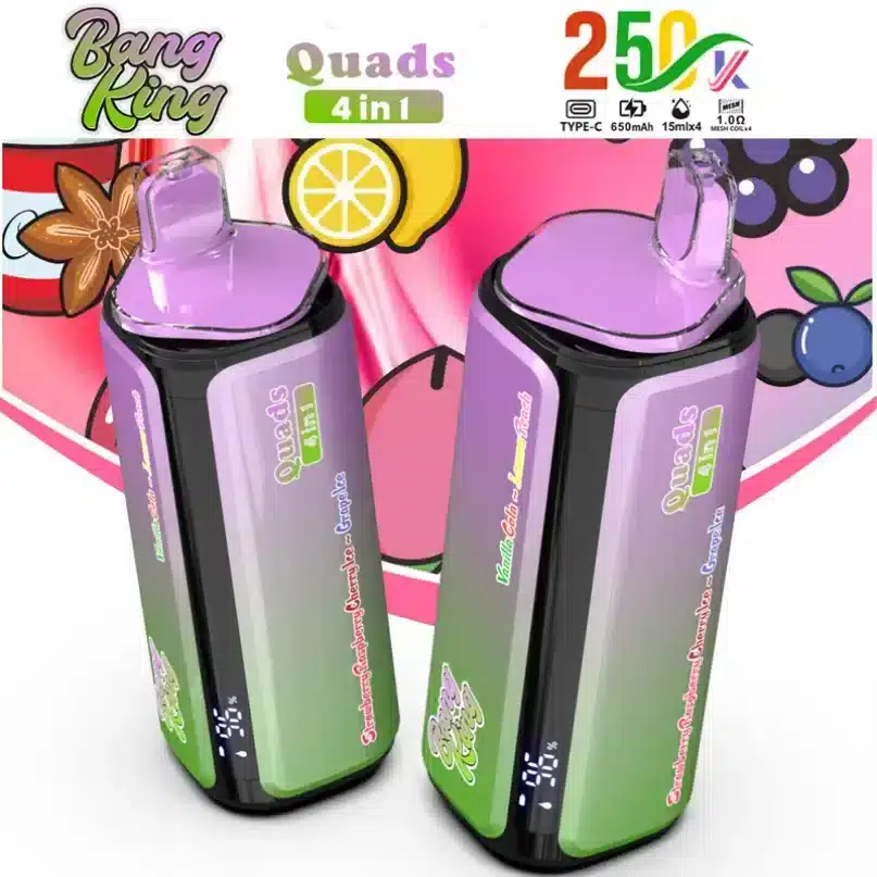 Bang King 250K Puffs 4 en 1 Vape