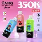 8 sabores en 1 Bang Leader Stoll 350K Bang Leader Stoll K Puffs