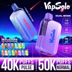 Europees magazijn VAPSOLO maart 40K/50K maart promotieafbeeldingen
