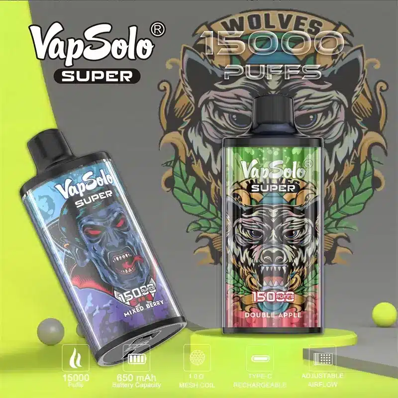 Vapsolo Super 15000 Puffs – Puff rechargeable 15000 bouffées