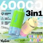 Almacén europeo VAPSOLO Triple Pro 60.000 caladas vapsolo triple k