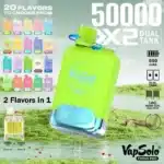 Dubbele smaak VAPSOLO Twins Pro 50.000 trekjes VAPSOLO Twins K
