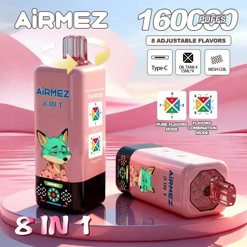 Airmez 160K Puffs professionnel