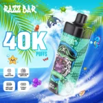 Entrepôt européen RAZZ BAR 40000 Puffs Vapes jetables à écran intelligent 40K réglables en gros - Imagen 5