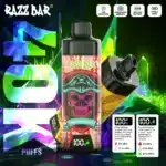 Vaporizadores desechables RAZZ BAR de 40000 caladas con pantalla inteligente ajustable de 40K (venta al por mayor) en almacén europeo