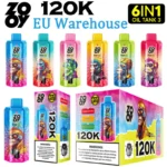 ZOOY 6-in-1 120K – Die wiederaufladbare E-Zigarette, die alles verändert