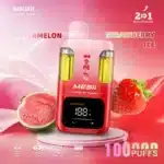 mesii 100k puffs 100000 zichtbare twins 2-in-1 batterij luchtstroom China soepele hit smaak
