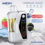 mesii 50k 50000 puffs visable tank 50000 puffs Salt Nicotine